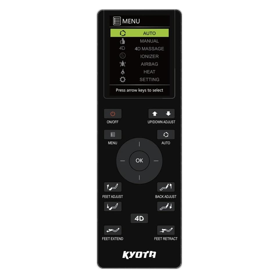 Kyota Kansha M878 Massage Chair - view 10